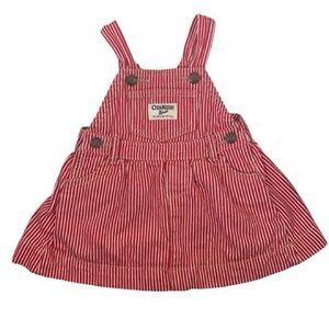 OshKosh B'gosh Red Striped Kids Dress
